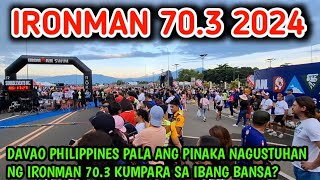 IRONMAN 703 2024 OPENING ITS 4TH TIME IN DAVAO CITY [upl. by Latrina]