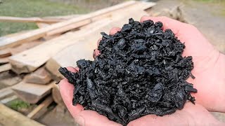 How To Make Scrap Timber Into Inoculated Horticultural Charcoal  BioChar Complete Process [upl. by Lelah167]