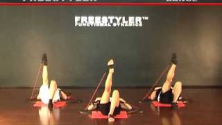 Dance Conditioning  Pilates core stability  Freestylernet [upl. by Dulcinea]