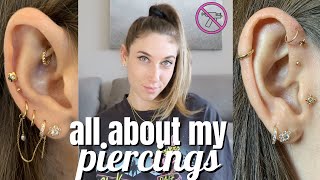 All about my piercings 15 of them [upl. by Enyalaj]