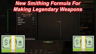 Bannerlord New System To Smith Legendary Weapons  Flesson19 [upl. by Irrot635]