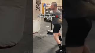 How to throw the perfect hook 📝🥊 shorts boxing boxingtraining canelo [upl. by Bethel]