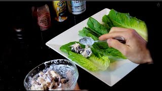 Easy Healthy Chicken Wrap ★ LOW CARB [upl. by Lilybelle201]