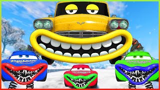 Epic Escape From The Lightning McQueen Spider Eater  Zoonomaly Theme Song COVER [upl. by Viquelia196]