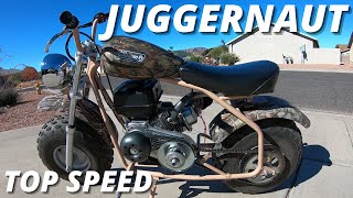 63 MPH Coleman CT200UEX gets a juggernaut [upl. by Alleynad593]