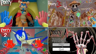 Watch All The New Jumpscares In Poppy Playtime 1234 Mobile Full Game Zookeeper vs Catnap95 [upl. by Odericus]