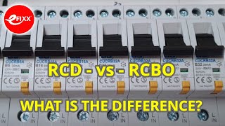 Whats the difference between an RCD and an RCBO  Circuit protection [upl. by Northrup382]