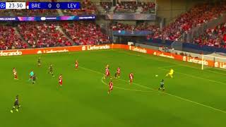 FLORIAN WIRTZ Goal vs Brest Bayer Leverkusen vs Brest Highlights Leauge Stage Champion Leauge 2024 [upl. by Peters]