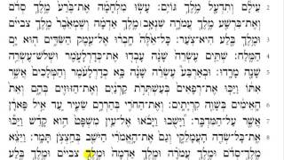 Torah Reading  Genesis Chapter 14 HD [upl. by Asteria706]