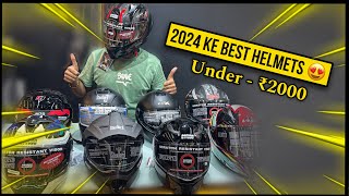 Best 2024 New motorcycle helmet under 2000 Rs [upl. by Warford]