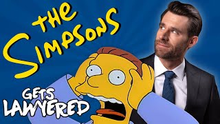 Real Lawyer Reacts to The Simpsons Itchy amp Scratchy Trial [upl. by Ahsan]