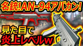 【CoDMW3】BO産の名銃 AN94 アバカンの見た目が炎上レベルで荒れた件ww『初弾当てれば最強AR』【SVA545  実況者ジャンヌ】 [upl. by Ynnos]