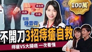 【健康】痔瘡不想開刀？名醫教你3招自救：遠離便祕、大腸癌！ ft 鍾雲霓醫師｜下班經濟學235 [upl. by Nahamas748]