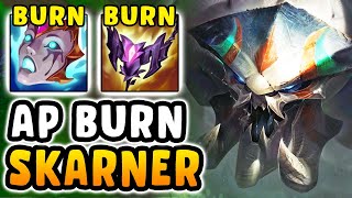 Skarner Rework but I build Max AP Burn and kill you by standing still [upl. by Newol]