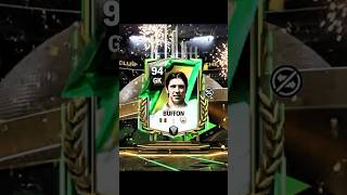 FC mobile card Gianluigi Buffon 🐐☠️sorts football fc24 gianluigibuffon viralshort [upl. by Susanetta]