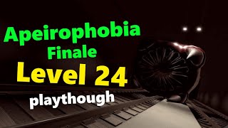 Beating Level 24 in Apeirophobia FINALE [upl. by Hegarty]