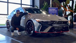 2024 Hyundai Elantra N Walkaround  All the Major Changes made [upl. by Ymmaj]