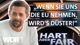 EuropawahlSpezial Klaas HeuferUmlaufs und nicosemsrotts Sicht auf Europa  Hart aber fair  WDR [upl. by Marti]