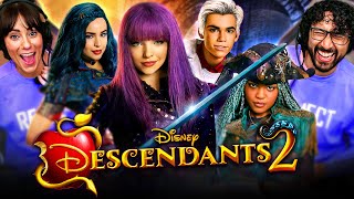 DESCENDANTS 2 2017 MOVIE REACTION FIRST TIME WATCHING Its Goin Down  Ways To Be Wicked [upl. by Lashar]