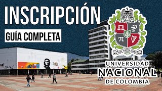 ¿Cómo inscribirse al examen de la Universidad Nacional [upl. by Wohlen]