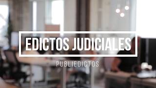 ⭐ EDICTOS JUDICIALES en los principales periódicos de Colombia ☎ [upl. by Helena895]