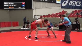 84kg q Chandler Rogers Titan Mercury WC vs Peter Renda Wolfpack WC [upl. by Evalyn820]