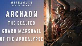 Archaon the Everchosen  Warhammer Age of Sigmar Lore Overview [upl. by Lemaceon]