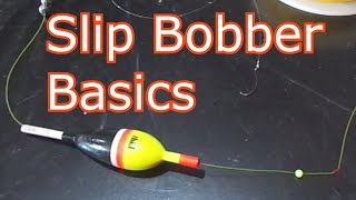 How To Rig FOUR Different Types Of Slip Bobber Stops [upl. by Fujio]