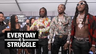 Things Get Heated Between Migos Joe Budden and DJ Akademiks at the BET Awards  Everyday Struggle [upl. by Lipp]