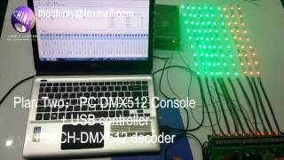 30 channel27 channel Easy DMX rgb LED strip controller dimmer 12v console [upl. by Pascia]