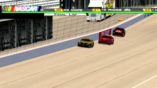 NR2003 2004 Rockingham Subway 400 Finish Reenactment [upl. by Erikson]