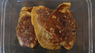 Low Carb High Protein Pancakes With Meat Breakfast Recipe [upl. by Ehsom]