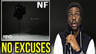 THIS IS HYPE  NF  No Excuses REACTION [upl. by Nalrah565]