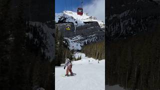 Banff Sunshine Village ski amp snowboarding resort🏂 IOIAdventure ski snowboarding banff [upl. by Burck]