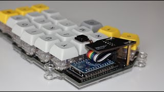 Trackpad in a Keycap for CorneCrKbd keyboard [upl. by Janene547]