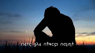 LIL ROBA  HASAB  ሀሳብ  OFFICIAL MUSIC LYRICS New Ethiopian Sad Song [upl. by Elletnuahc668]