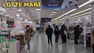 Lotte Mart Shopping at Supermarket  Full Tour at Seoul station 4KHDR Seoul korea 🇰🇷 [upl. by Fechter]