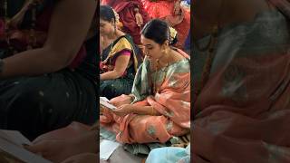 Hartalika Pooja7 pratikshabankar shortvideos youtubeshorts foryou foryoupage trendingshorts [upl. by Ettenaj170]