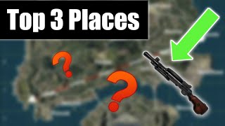 Top 3 Places To Find The DP28 In Pubg Mobile  Underrated Weapon To Push To Conquereror League [upl. by Ymereg]