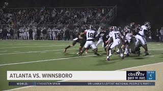 UNDER THE LIGHTS Winnsboro vs Atlanta [upl. by Loreen]