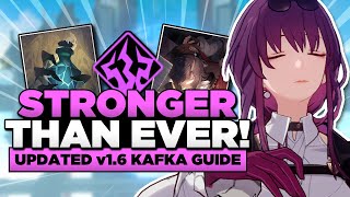 SHES STILL AMAZING Updated Kafka Guide Best Builds Teams and MORE Honkai Star Rail [upl. by Ruon]