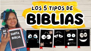 LOS 5 TIPOS DE BIBLIAS BIBLIA TRISTE😭 SUCIA🟤 ROTA😬 OLVIDADA😔 Y BIBLIA FELIZ 😀 [upl. by Flyn63]