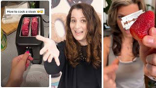 Debunking viral TIK TOK videos  How To Cook That Ann Reardon [upl. by Ching]