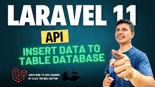 Laravel 11 API  Insert data to table DB  PLAB [upl. by Puett763]