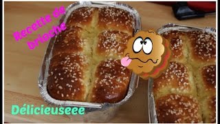 Recette  Brioche moelleuse a souhait [upl. by Scrivings]