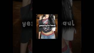 Yesstyle Clothing Haul 🎀💗 kpop yesstyle haul kfashion koreanfashion acubi [upl. by Inuat326]