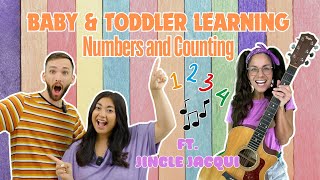 Learning Numbers Counting and Animals With Jingle Jacqui  Sign Language  Toddler Learning [upl. by Shakti]