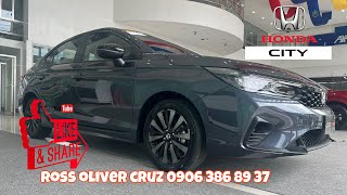 2nd Vlog sa Honda Cars Balintawak 2024 Honda City 15 RS CVT Meteoroid Gray [upl. by Roots]