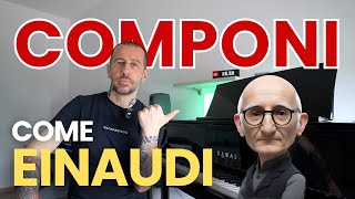 COMPONI COME EINAUDI IN POCHI MINUTI  TUTORIAL [upl. by Ellenwad]