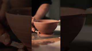 How I Make Wheel Thrown Pottery Bowls — Step by Step [upl. by Ennylyak127]